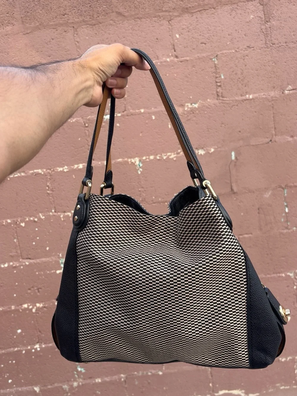 Coach Legacy Jacquard Edie 31 shoulder bag